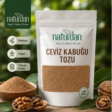 Naturdan Ceviz Kabuğu Tozu - 500 gr