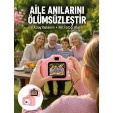 Esranın Dünyası Taşınabilir Hd Dijital Kamera Video Kayıt Fotoğraf Çekim USB Bağlantılı Şarjlı Yeni Nesil