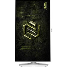 MSI Msı 27" Rapıd IPS Mag 274QRFW X32 0.5ms 320HZ Hdmı-Dp Pivot Gaming Monitör Beyaz 2560X1440