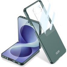 Voyo Samsung Galaxy Z Flip 8 Kılıf Çift Parça Koruyucu Şık Ince Kapak