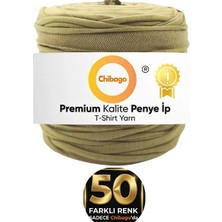 Chibago Bej Penye Ip 009- Yumuşak ve Esnek Büyük Boy 650 gr 130 mt Örgü Ipi