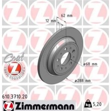 Zimmermann Fren Diski Volvo  V70 2001-2007