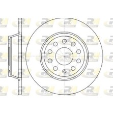 Roadhouse Fren Diski Arka 286MM Vw Passat Jetta Superb Toledo A3 Q3 1,4 1,8 2,0 2005&GT;