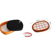 Philips ile Uyumlu XC7040 Speedpro Max Süpürge Hazne Filtresi Turuncu  Çarşı Ev Gereçleri