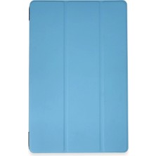 Uray Store Apple iPad Pro 13 (2024) Kılıf Tablet Smart Kılıf - Mavi