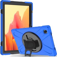 Uray Store Samsung Galaxy T220 Tab A7 Lite 8.7 Kılıf Amazing Tablet Kapak - Mavi
