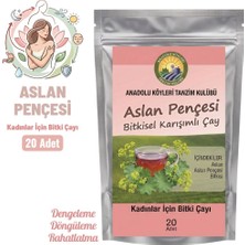 Aslan Pençesi 1 x 20'li Çayı - Kadınlara Özel Bitkisel Destek Karışımı / Anadolu Köyleri