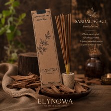 Sandalwood (Sandal Ağacı) Doğal Tütsü Çubuğu 20 Adet - Uzun Süre Kalıcı Aroma
