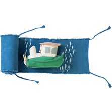Lorena Canals Soft Toy, Ride & Roll Fisherman Boat