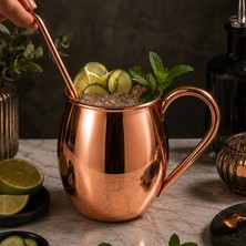 Mesk & More Dune Bakır Moscow Mule Bardak 500 ml