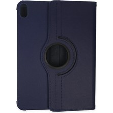 Uray Store Apple iPad 2022 10.9 (10.nesil) Kılıf 360 Tablet Deri Kılıf - Lacivert