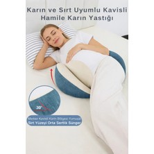 Saby Çok Fonksiyonlu Hamile Yastığı – Katlanabilir,ayarlanabilir,sırt ve Bel Destekli Hamile Yastığı