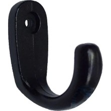 Cntma Büyük Tekli Fincan Askı, Dekor Askısı - Siyah, 100 Adet, 12X23X30 mm