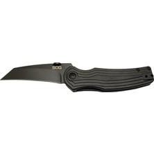 Solgern Sog Pinkerton 0689 Bk Siyah Kamp Çakı 18CM - Yarı Otomatik, Kemerlikli, Kutulu