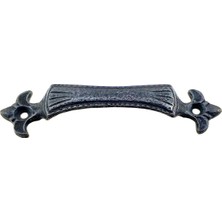 Cntma Antika Tarz Dekoratif Pirinç Lale Mobilya Kulbu - 27X115 Mm, Oksit