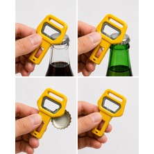 Bigohobi 2'li Şişe Açacağı – Pratik Plastik Kapak Açacağı – Metal Kapaklı Cam Şişe Açıcı