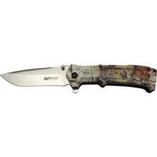 Mtech 465 Kamp Çakı 21CM - Yarı Otomatik, Kemerlikli, Plastik Sap