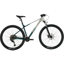 Bisan Bold 10.2 Erkek Dağ Bisikleti 48CM Hd 29 Jant 20 Vites Gri Koyu Yeşil Krom