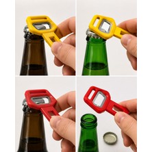 Bigohobi 2'li Şişe Açacağı – Pratik Plastik Kapak Açacağı – Metal Kapaklı Cam Şişe Açıcı