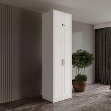 Macera Mobilya Milas 2 Kapaklı Komple Mdf Yüklüklü Gardırop