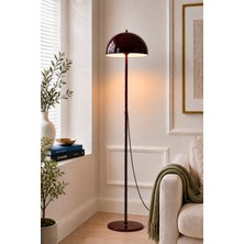Luna Lighting Belgrad Model Vişne Büyük Boy Bohem Lambader Metal Başlıklı Salon Yatak Odası Köşe Aydınlatma