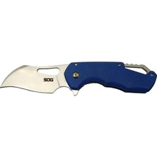 Solgern Sog Isonzo 1396BL Mavi Kamp Çakı 18CM - Yarı Otomatik, Kemerlikli, Kutulu