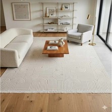 Altun Carpet Akrilik Açık Vizyon Kırem 4 Mevsim  Dokuma Halı 5 ml Hav Yuksekliği Kalınlık 7 ml