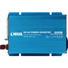 Hegel 600W 12V Tam Sinüs Inverter