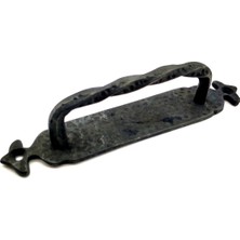 Cntma Antika Tarz Dekoratif Pirinç Burgulu Çekme Kol - 205X33 Mm, Oksit