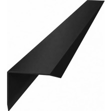 Global 10X20 MAT SİYAH LAMİNANT PARKE BURUN PROFİLİ