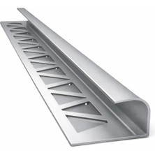 Global 6 MM MAT GRİ ALM.SERAMİK KÖŞE PROFİLİ
