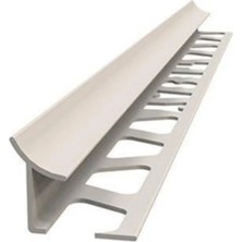 Global PVC12 MM SERAMİK İÇ KÖŞE PROFİLİ