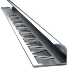 Global 10 MM ALM.PARLAK GRİ SER.KÖŞE PROFİLİ