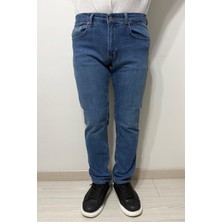 Hacker Denim Fistan Store Erkek Yüksek Bel Rahat Kesim Boru Paça Jean Pantolon