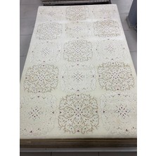 Tuna Halı Saray Imza Halı 12186 Beyaz 150 x 230ÖLÇÜLERİNDE 3,5 M2 Salon Halısı