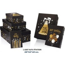 Gıpta BX2806 Hiba Dikdörtgen 6lı Kutu Set
