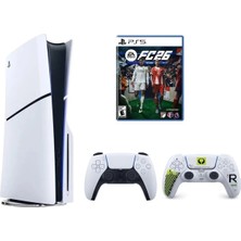 Sony Playstation 5 Slim Cdli + 2.kol Dualsense Marathon + FC26 ( Ithalatçı Garantili )