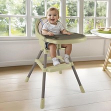 Nacario Mey Ithalat® 7568 Oyuncak-Premium Mama Sandalyesi-Eco Green