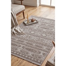 Melaris Halı Leon Bukle Sisal Dokuma Halı Naturel Jüt Kilim Salon Oturma Odası Halısı