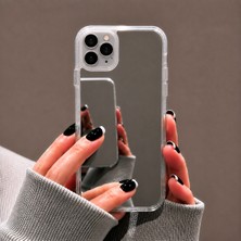 Ennar iPhone 11 Pro Max Uyumlu Aynalı Kılıf Mirror Glass Kamera Korumalı Gün Boyu Makyaj Kontrolü