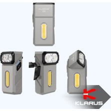 Klarus E8 Triple-Light 1000 Lümen El Feneri