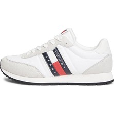 Tommy Jeans Erkek Classic Runner Ayakkabı EM0EM01709YBL Beyaz
