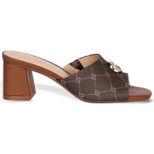 Nine West Kadın Terlik Nacell Z Kahverengi