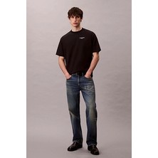 Calvin Klein Jeans Erkek Tişört LV04RD825G Siyah