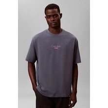 Calvin Klein Jeans Erkek Tişört LV04RC851G Gri