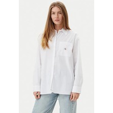 Calvin Klein Jeans Kadın Gömlek LV047C143G Beyaz
