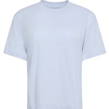 Calvin Klein Jeans Kadın Tişört LV047F801G Mavi