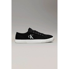 Calvin Klein Jeans Kadın Ess Vulc Low Cv Mg Wn Ayakkabı YW0YW017620GM Siyah