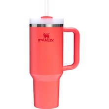 Stanley Quencher H2.o Flowstate Tumbler Pipetli Termos Hot Coral 1.18 Litre