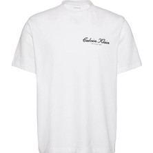 Calvin Klein Jeans Erkek Tişört LV04RF822G Beyaz